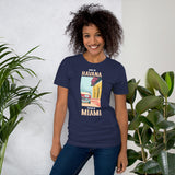 Born in Havana Raised in Miami | Cuba Themed Short-Sleeve Unisex Men/Women T-Shirt