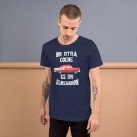 Mi Otra Coche es un Almendron | Cuba Themed Short-Sleeve Unisex Men/Women T-Shirt | Funny