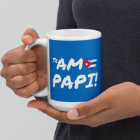 Te Amo Papi! | Father’s Day Glossy Mug for Papa | Cuba Themed Mug | Gift | Funny | Humorous