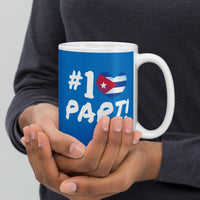 No. 1 Papi! | Father’s Day Glossy Mug for Papa | Cuba Themed Mug | Gift | Funny | Humorous